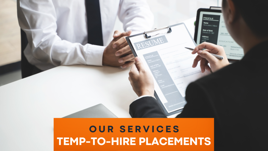 Temp-to-Hire Placements